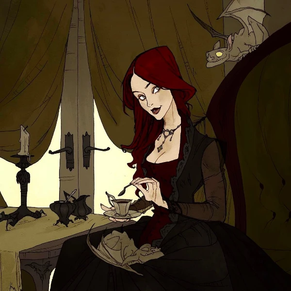 We are charging up with the Halloween atmosphere together with my favorite witch and enchantress. Heroes of Gothic novels and old horror films, dark romance and real magic. Choose your patron!