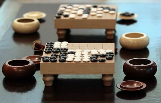 The game of Go has a history spanning centuries. The game of Go has a history spanning centuries.