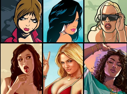 All 6 Cover Girls compete: who is the hottest? Covers got more detailed over the years, thats why  6 AI pics of them are added for equal competition. Will you rank OGs the same as the AI versions?