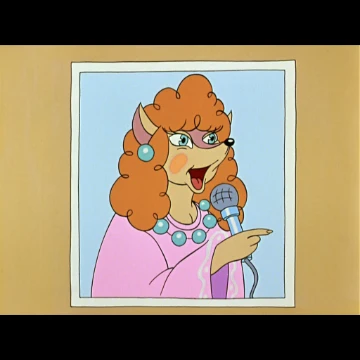 I suggest you choose the best "Sly Girl" in the cartoons of the USSR.