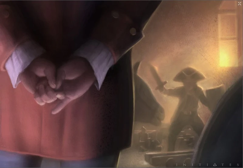 Childhood. Haytham shows skills to Reginald Birch Childhood. Haytham shows skills to Reginald Birch