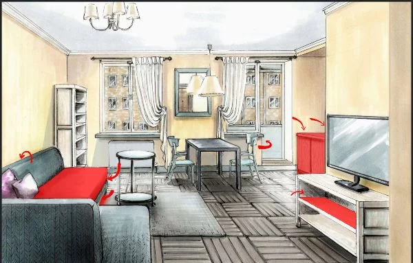 The previous players hid in the apartment. Point out the hiding place and see where everyone is hiding.