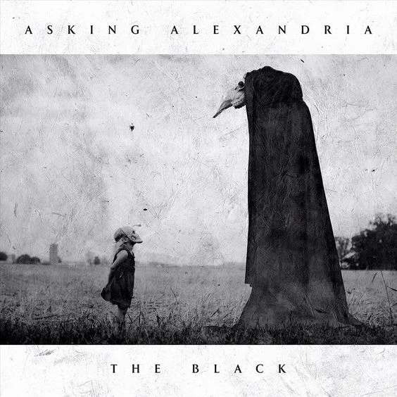The Black album cover by Asking Alexandria The Black album cover by Asking Alexandria