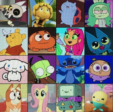  cute characters