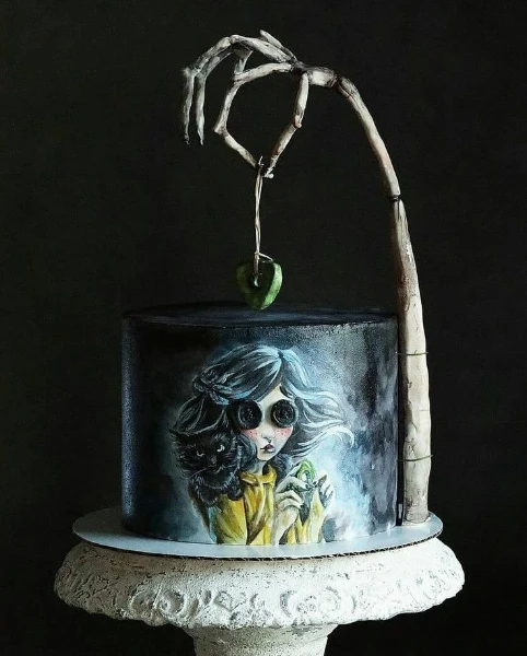 Cakes for the Halloween holiday will be presented here. You will need to choose the cake that you liked the most. 