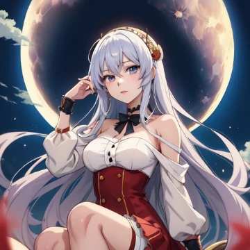 Choose the most beautiful girl from the most beautiful anime girls according to the neural network version part 9