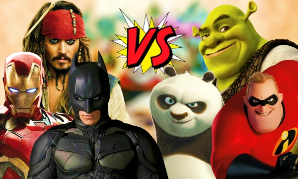 This test contains the best cartoons and movies. I suggest you choose the best ones. Enjoy this tournament.