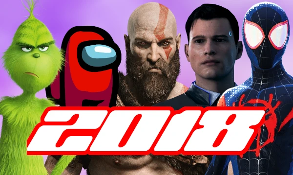 I suggest you to choose the best anime, cartoons, movies, TV series, and games that were released in 2018. There are no second, third, etc. seasons of projects started in previous years.