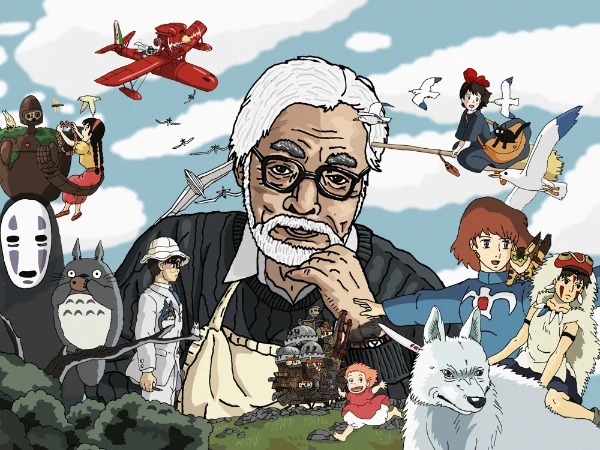 Hayao Miyazaki is a Japanese animation director. Together with Isao Takahata, he founded the animation studio Studio Ghibli, which produced most of his films.