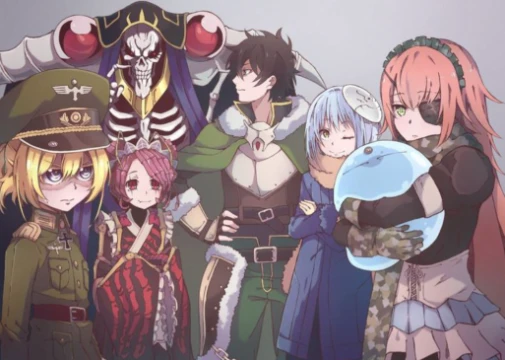 The versions of the characters from the anime winds up in a New world, their task is to defeat the rest and make history. 
And who will win in your opinion? 
(The test may contain spoilers for various
