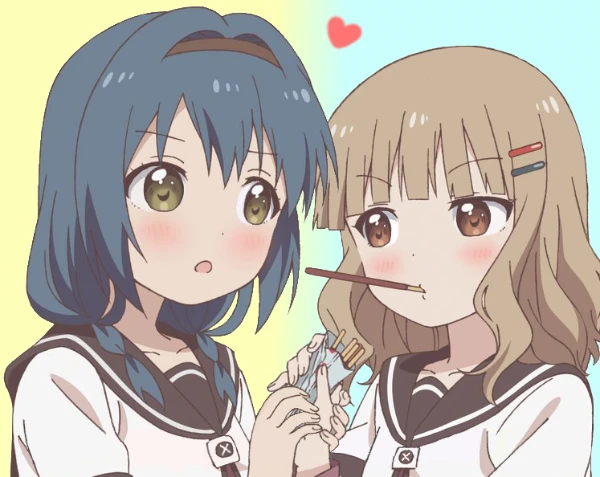 The ever-bickering childhood friends
(originally there should have been 32 options, but you know, since it's Yuri, then go for a walk like that) 
