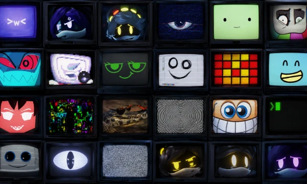 Televisions, MONITORS, COMPUTERS, and other on-screen characters. Vote for the best..... I forgot what that word was.