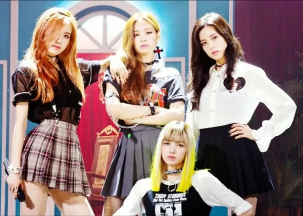 Hi! The bottom line is that you have to choose the best outfit from blackpink, which is in the picture. THE IDEA IS MINE! Sorry for the long absence.
