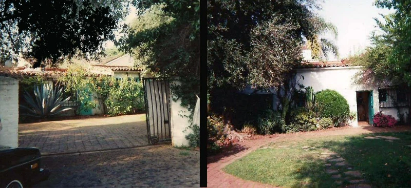 Monroe's house at 12305 Fifth Helena Drive in Los Angeles Monroe's house at 12305 Fifth Helena Drive in Los Angeles