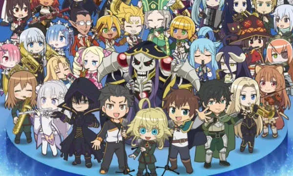 I suggest you choose the best opening from the anime in the genre of "Issekai". Issekai, this is a genre where gg finds himself in another world.