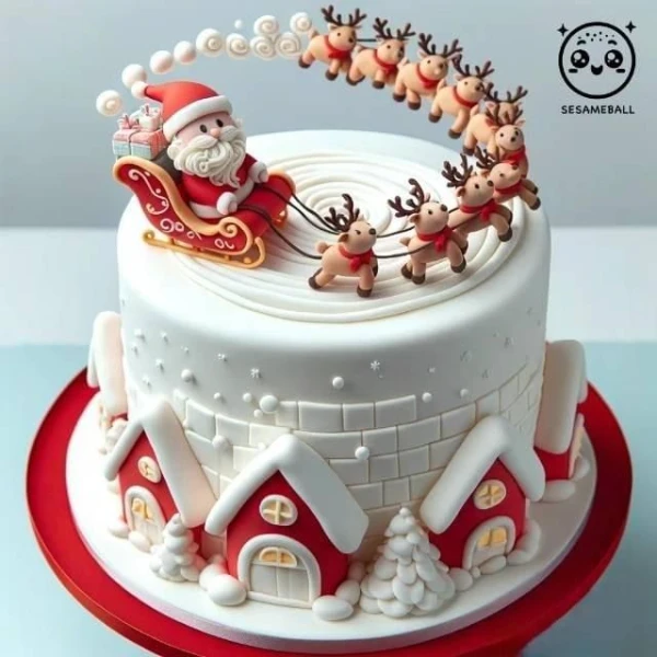Cakes for the Christmas holiday will be presented here. You will need to choose the cake that you liked the most.