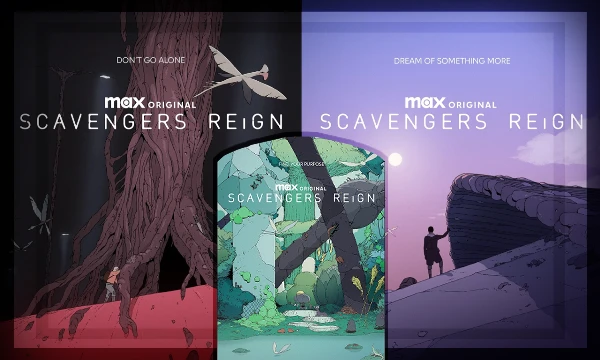 The Scavengers Reign is a sometimes violent and dramatic. It has powerful sci-fi settings with a pure sense of wildness. The pictures in the work are quite deep and colorful