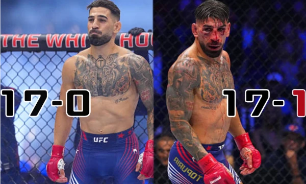 Many fighters come to the UFC undefeated, but not all retain this achievement. In this test, you can choose the best fight in your opinion, in which a previously undefeated fighter was defeated. 