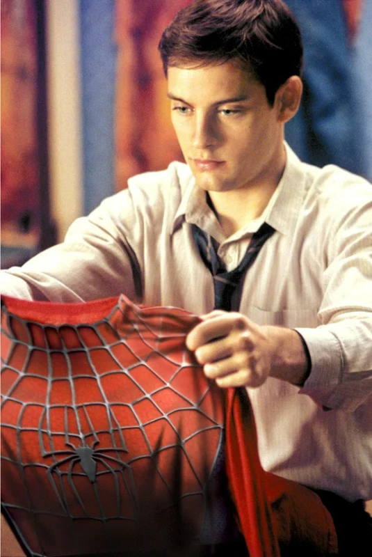 This image is a still from Sam Raimi's Spider-Man. This image is a still from Sam Raimi's Spider-Man.