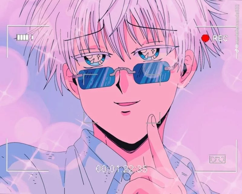 The irresistible gaze of Satoru Gojo The irresistible gaze of Satoru Gojo 