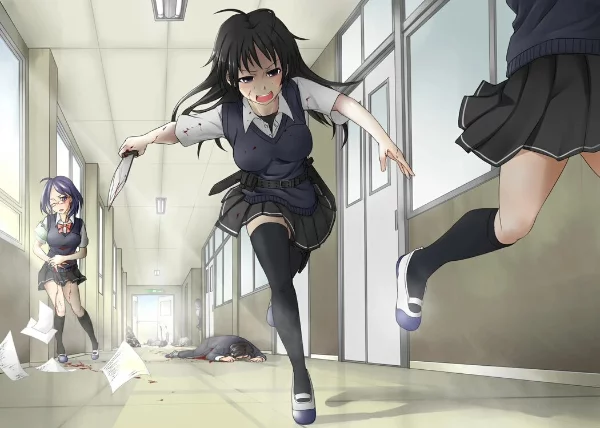 One day in the life of a Japanese schoolgirl who is terribly in love with a classmate. And he'll kill anyone who comes near him..