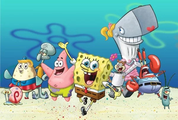 Spongebob is a children's cartoon.