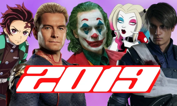 I suggest you to choose the best anime, cartoons, movies, TV shows, and games that were released in 2019. There are no second, third, etc. seasons of projects started in previous years.