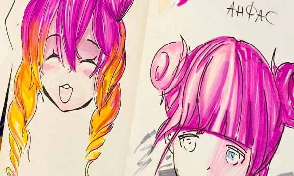 Try to guess the anime from these kids' masterpieces.Go through, rate, and visit my other tests.