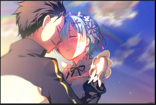 Choose the most romantic, cute or just funny Re:zero couples. (There are several skips in the test)