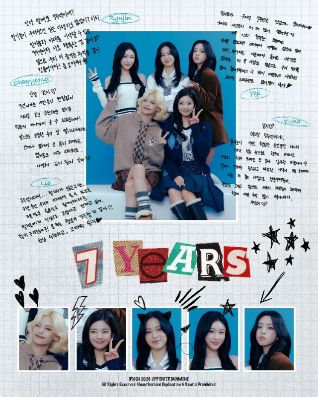 Today, ITZY celebrates its seventh anniversary since its debut!🎉 Today, ITZY celebrates its seventh anniversary since its debut!🎉