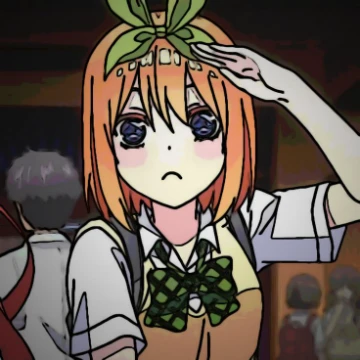 This is my first test, don't judge me harshly. In this tournament, you need to choose the best picture with Nakano Yotsuba from the anime "Five Brides".