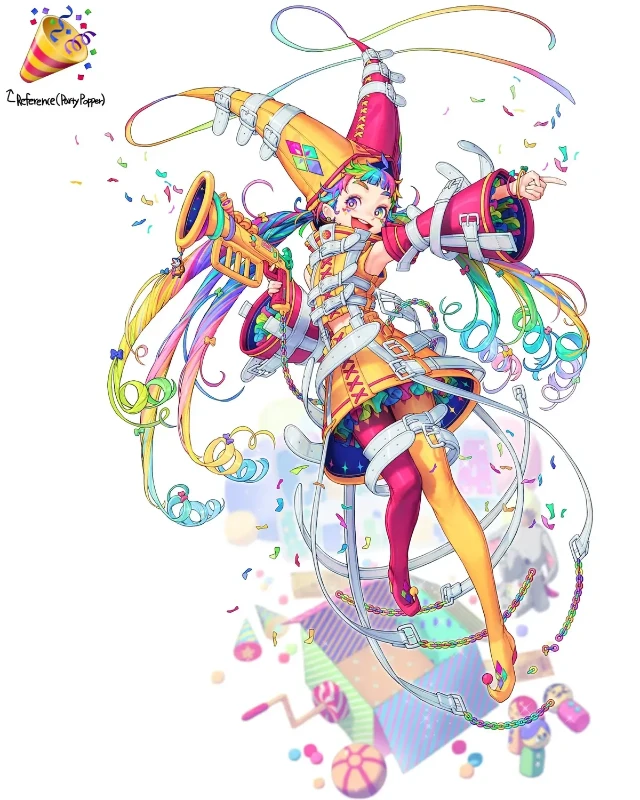 The firecracker (Party popper) The firecracker (Party popper)