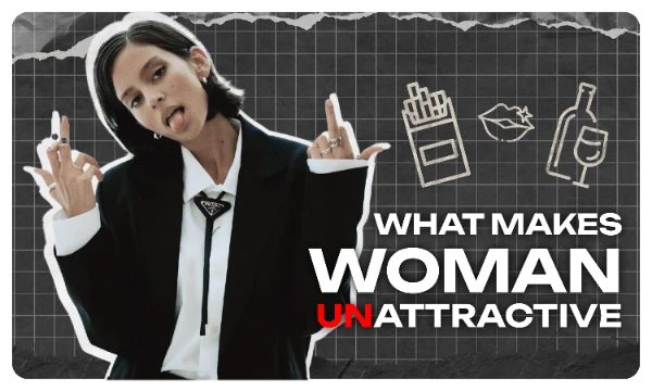 In this tournament, I suggest you choose one of the suggested options, which more accurately determines the quality of woman, because of which you do not want to start or continue communication with.