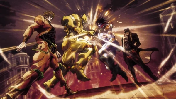 you need to choose the best fight from jojo in your opinion, I wish you a good passage :)          