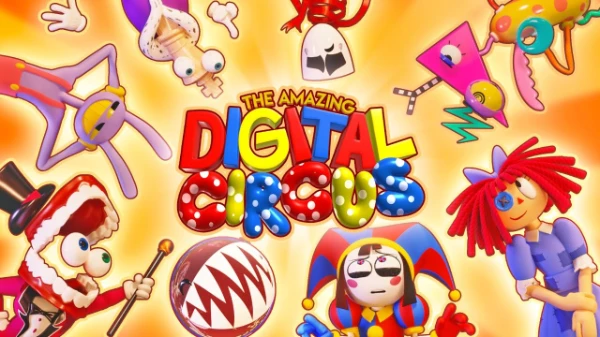 The Amazing Digital Circus is a surreal dark animated comedy about "cute toons who hate their lives", the pilot episode of which was released on October 13, 2023 on the GLITCH channel.