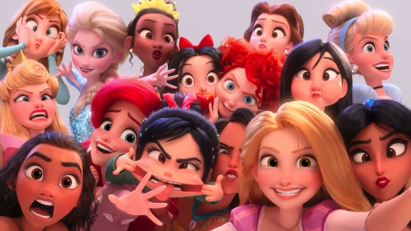 I suggest you choose the most beautiful girl/woman from Disney cartoons (without animated series)