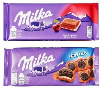 Choose the most delicious milk! There will be cookies, chocolates, etc.