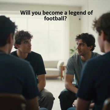 You are an 18—year-old striker who dreams of becoming a legend. The scout of a top club invites you to watch — will you be able not to break down under pressure?