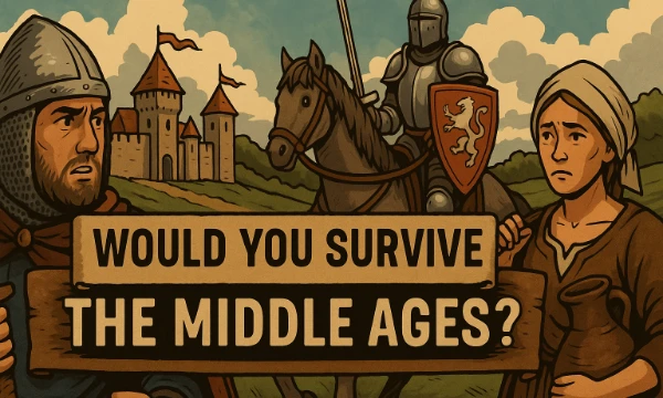 This quiz will test how well you have adapted to life in the age of knights, crusades and brutal trials. Will you be able to survive, or will you be on the verge of extinction?