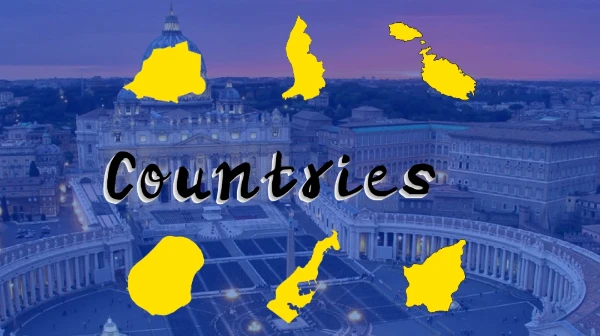 There are many large and small states in the world. In this quiz, you can test your knowledge of the smallest countries in the world.