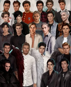 Men's ll and affairs. Choose who is closer to you!
Some characters are missing, as I did not find any information, please let me know in the comments who I forgot about or who is superfluous.