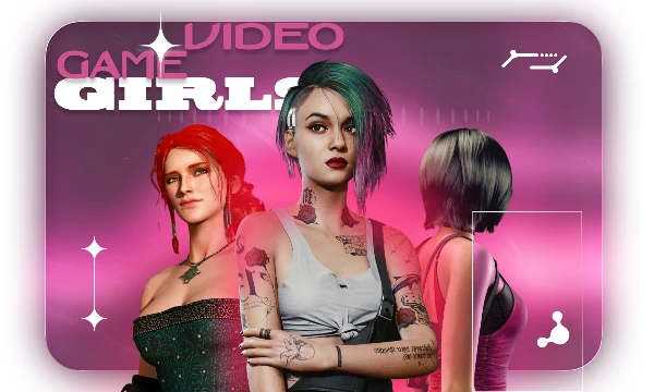I rush in and close the relay. There are lovely ladies here from less lovely games that I like for various reasons. My favorites, choose how you feel