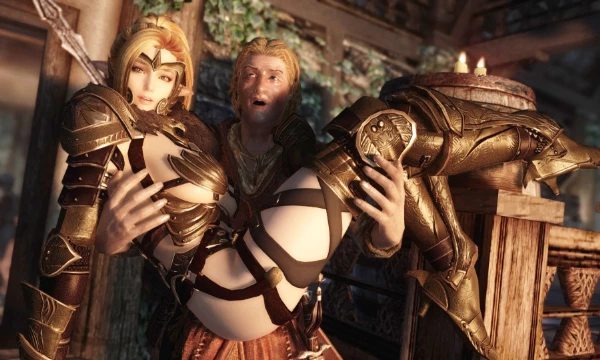 For your attention, I have collected 24 Girls from Skyrim who I personally like, and 8 Masthead girls to complement the tournament (so that there are no skips).
With a pink outline - my Waifu, with a 