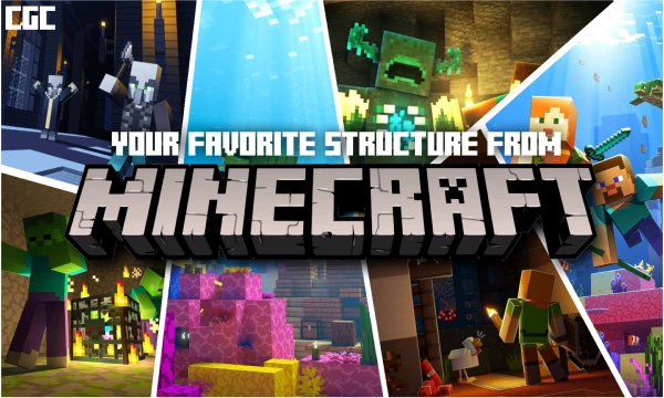 At the moment, a huge number of different structures have been added to Minecraft. This test will help you determine which one is your favorite.