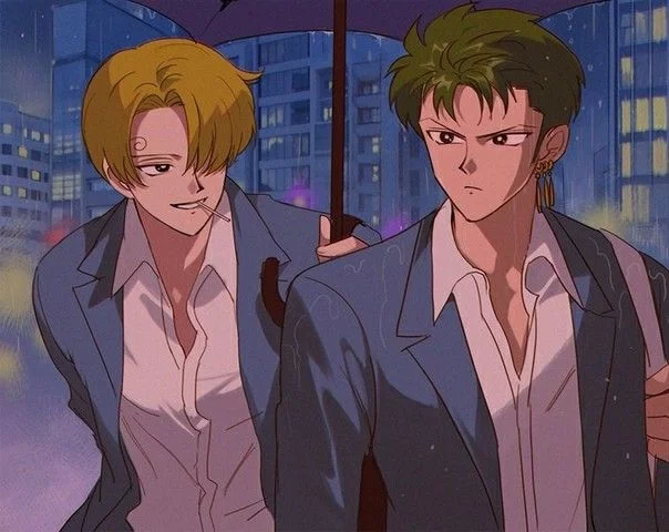 The first beauties in the class are Sanji and Zoro The first beauties in the class are Sanji and Zoro