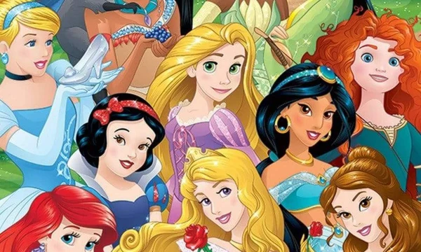 It took me a long time to make another blank and run another test. I hope you like it — these are Disney princesses, I just love them!