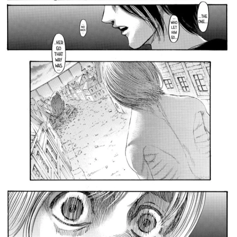 A page from chapter 139 of the manga A page from chapter 139 of the manga