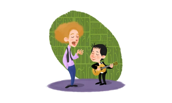 Simon &amp; Garfunkel were an American folk rock duo from New York City. Members: Paul Simon (vocals, guitar), Art Garfunkel (vocals).