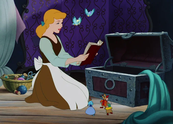A still from 1949's Cinderella A still from 1949's Cinderella