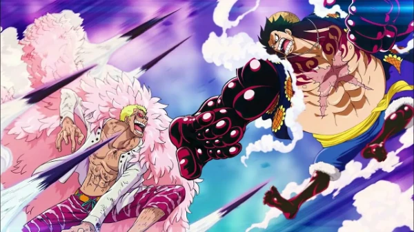 In this test, I have collected several fights from the anime One Piece, choose the best fight from the ones provided to you. 